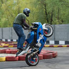 . Standing Wheelie